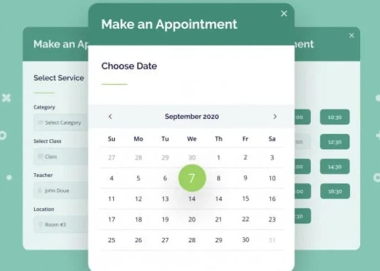 نظام حجز المواعيد